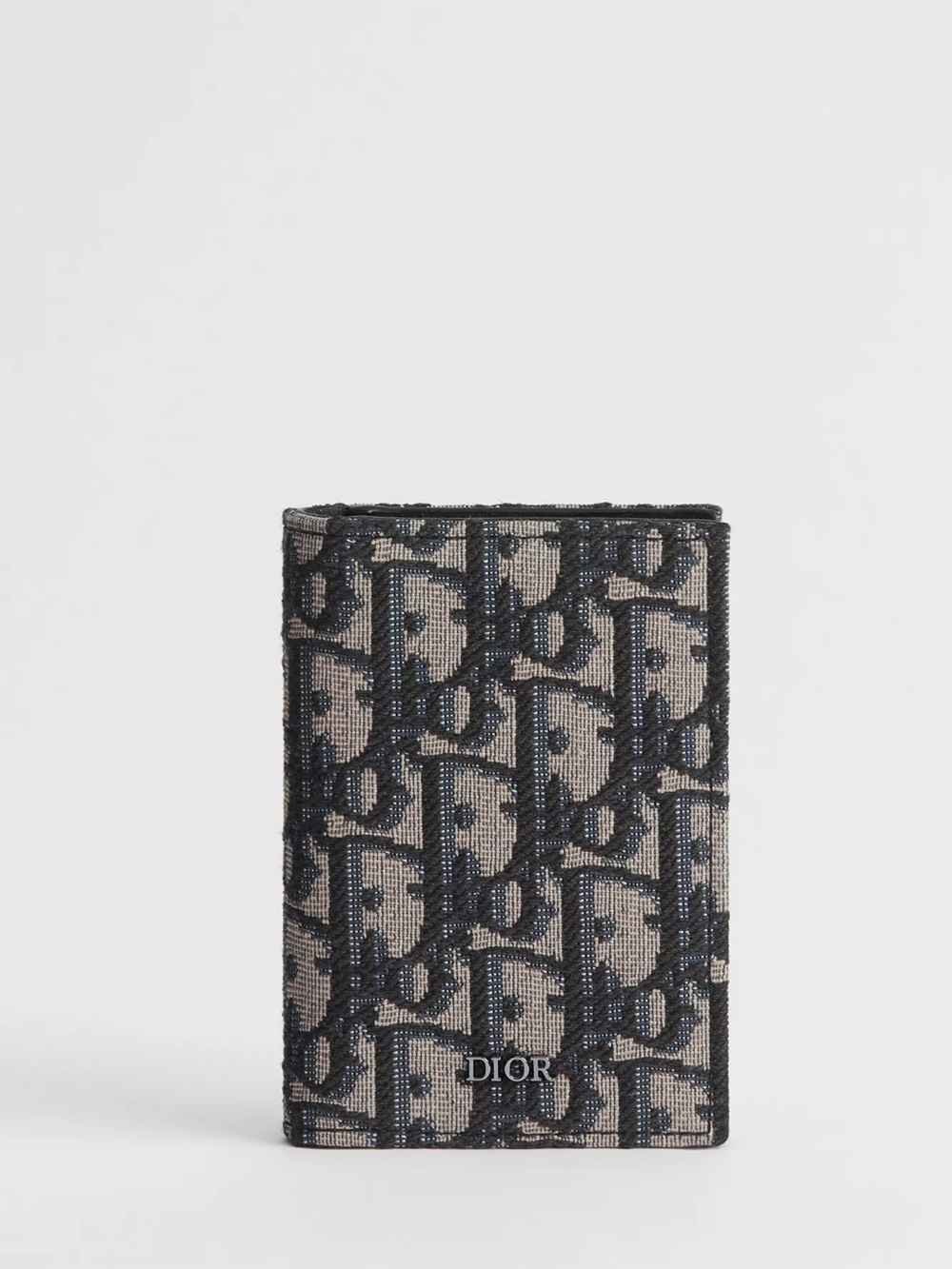 Brand New Dior Oblique Jacquard Bifold Card Holder
